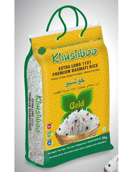 Khushboo Arroz Basmati Gold 5 kg x 4