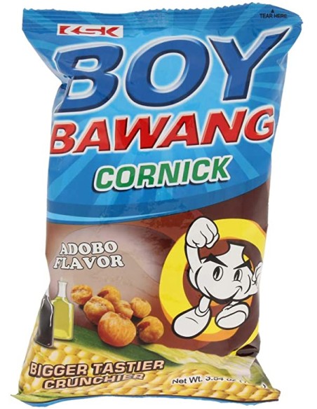 Boy Bawang Cornick Adobo 100 gm x 40