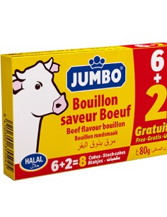 Jumbo Caldo de Ternera 80 gm x 24