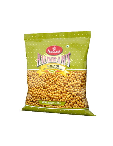 Haldiram´s Boondi Plain / Masala 200 gm x 8