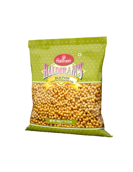 Haldiram´s Boondi Plain / Masala 200 gm x 8