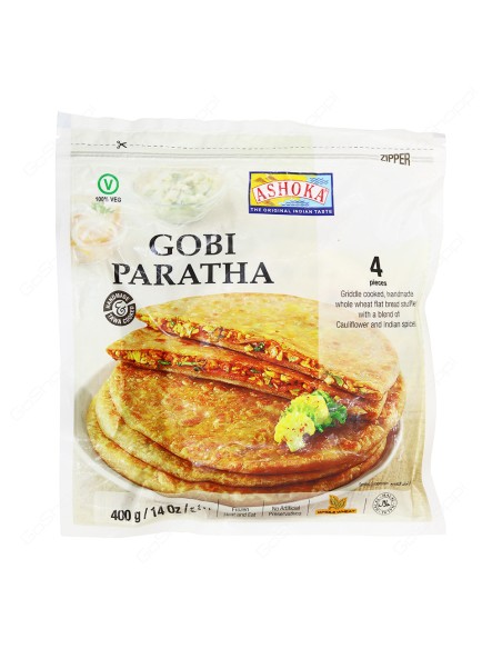 Ashoka Gobi Paratha 4 pcs / 400 gm x 12