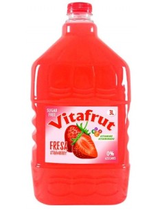 Vitafrut Fresa sin Azucar 3Ltr x 4