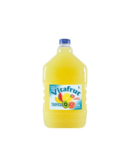 Vitafrut Tropical sin Azucar 3Ltr x 4