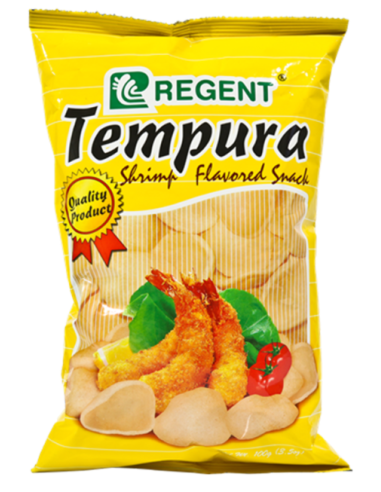 Regent Tempura Shrimp Chips 100 gm x 25