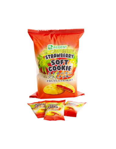 Regent Soft Cookie Strawberry 15gmx10pcs x 12