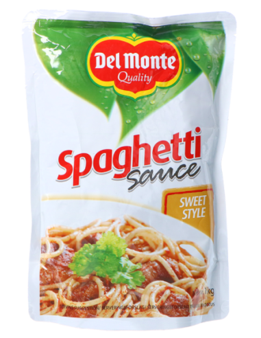 Delmonte Spaghetti Sauce Sweet Style 1 kg x 12
