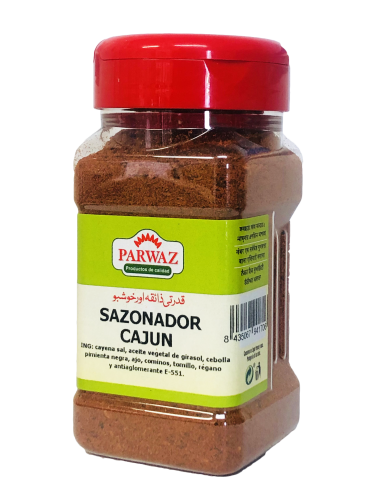 Parwaz Sazonador Cajun 180 gm x 9