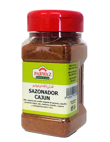 Parwaz Sazonador Cajun 180 gm x 9
