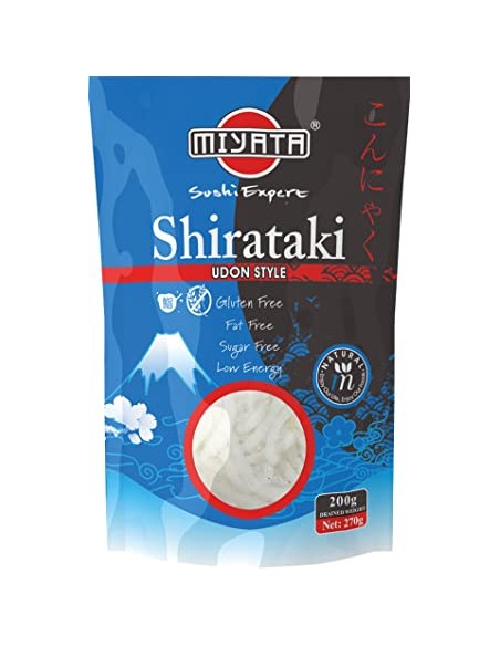 Miyata Shirataki Noodles Udon Style 270 gm x 12