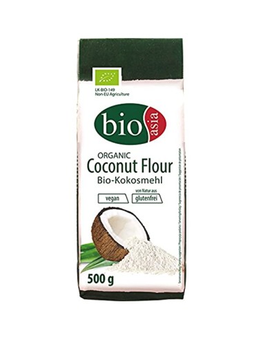 Bio Asia Organic Coconut Flour 250 gm x 8