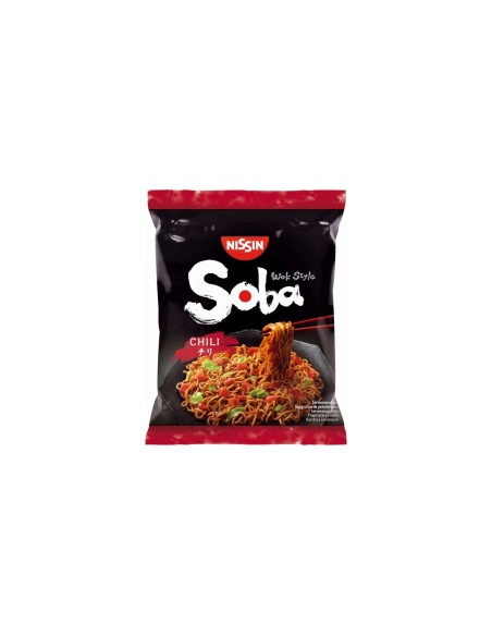 Nissin Noodles Soba Chilli 111 gm x 9