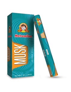 Metro Milan Agarbatti Incense Sticks Musk