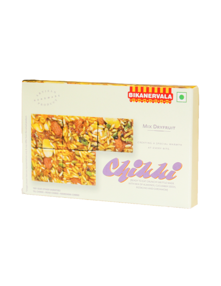 Bikano Chikki Mix Dry Fruit 100 gm x 10