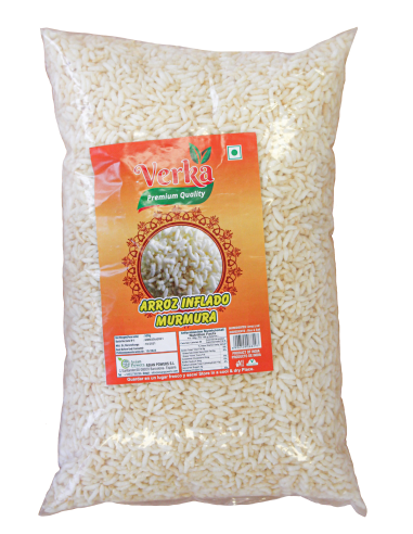 Verka Mamra (Arroz Inflado/ Puffed Rice) 500 gm x 16