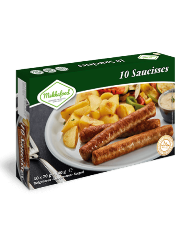 Mekkafood Halal Sausages 700 gm x 12