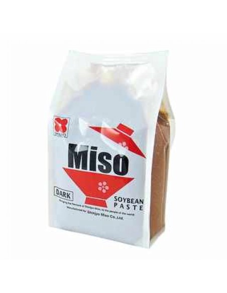 Shinjyo Miso Soyabean Paste Dark 500 gm x 10