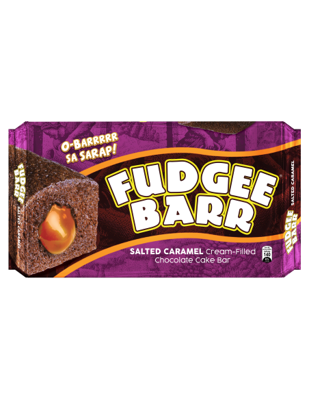 Fudgee Barr Salted Caramel 10x38 gm x 10