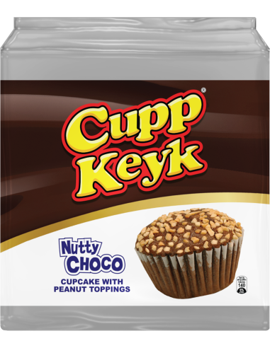 Cupp Keyk Nutty Choco 10x38 gm x 10