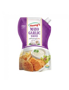 Young´s Mayo Garlic Sauce 200 ml x 48