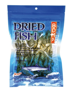 BDMP Dried Fish Anchovy 100 gm Blue x 12