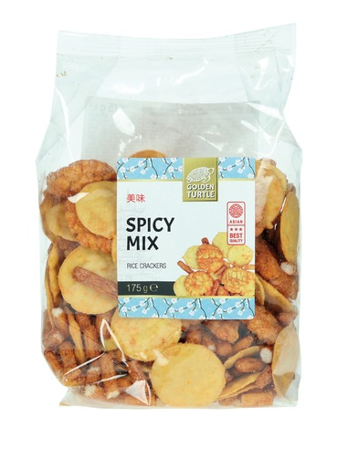 Golden Turtle Spicy Mix 175 gm x 10