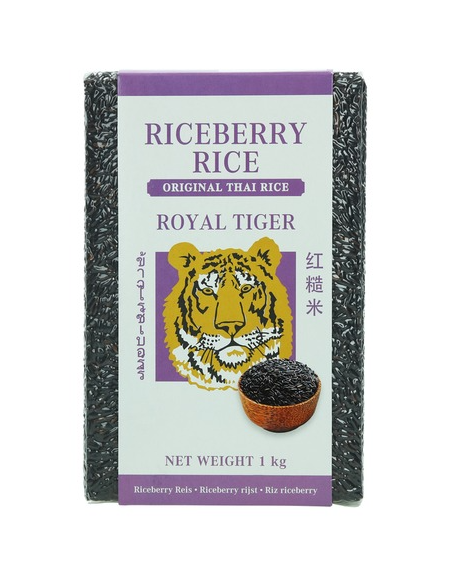 Royal Tiger Riceberry Rice 1 kg x 10
