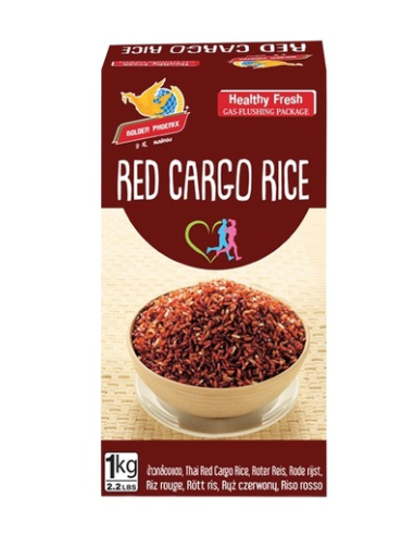 Golden Phoenix Red Cargo Rice 1 kg x 12