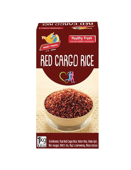 Golden Phoenix Red Cargo Rice 1 kg x 12