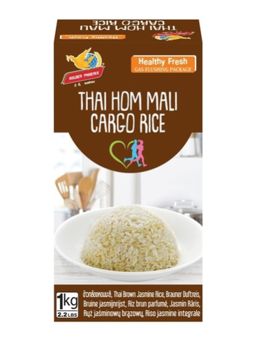 Golden Phoenix Thai Hom Mali Cargo Rice 1 kg x 12