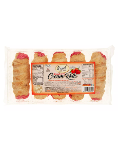 Regal Cream Rolls  Strawberry 5 Pcs x 10