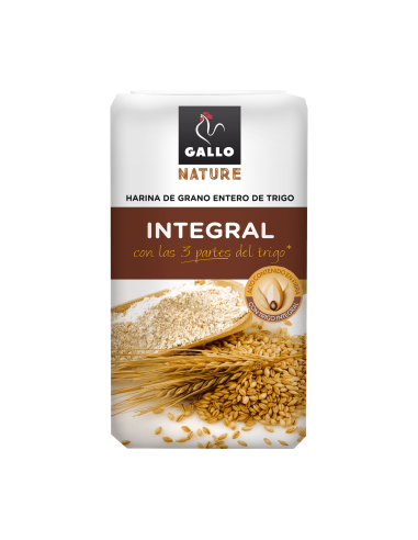 Gallo Harina de Trigo Integral 1kg x 10